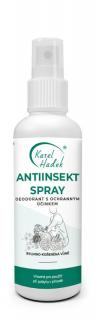 KH - ANTIINSEKT SPRAY  Deodorant s osvěžujícím a ochranným účinkem 100 ml