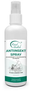 KH - ANTIINSEKT SPRAY  Deodorant s osvěžujícím a ochranným účinkem 200 ml