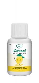 KH - CITRONEK Dětský mycí olej 20 ml