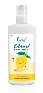 KH - CITRONEK Dětský mycí olej 200 ml