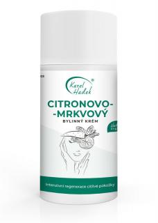 KH - CITRONOVO-MRKVOVÝ Speciální bylinný krém 100 ml