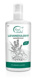 KH - LEVANDULOVÝ Masážní olej 200 ml