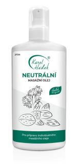 KH - NEUTRÁLNÍ Masážní olej 200 ml