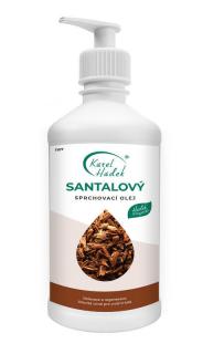 KH - SANTÁLOVÝ Sprchovací olej 500 ml s dávkovačem