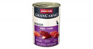 Animonda GranCarno Senior hovězí + jehněčí 400 g  Expirace 26. 4. 2024