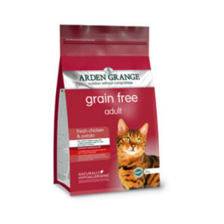 Arden Grange Adult Cat with fresh Chicken & Potato grain free 2 kg