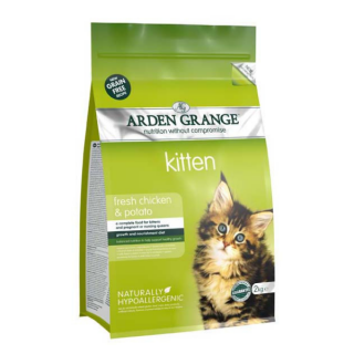 Arden Grange Kitten with fresh Chicken & Potato grain free  2 kg expirace: 27. 7. 2023 2 kg