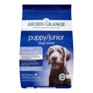 Arden Grange Puppy/Junior Large Breed with fresh Chicken & Rice 12 kg