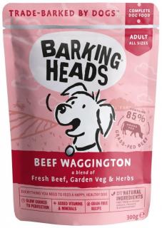 Barking Heads Beef Waggington kapsička 300 g