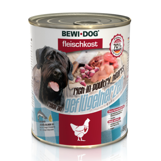 Bewi Dog Bohaté na drůbeží srdce  400 g: expirace 30.1.2024 400 g