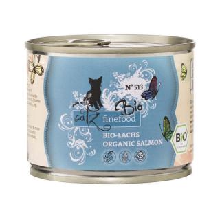 BIO konzerva Catz FineFood s lososem - 200 g