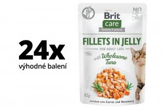 Brit Care Cat Fillets in Jelly with Wholesome Tuna 24x85g (2040 g)
