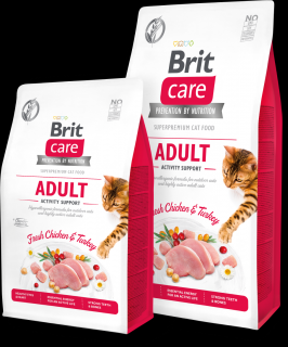 Brit Care Cat Grain-Free Adult Activity Support and Outdoor 0,4 kg