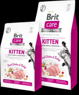 Brit Care Cat Grain-Free Kitten Healthy Growth & Development 2 kg