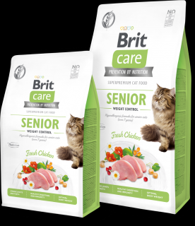 Brit Care Cat Grain Free Senior Weight Control 2 kg