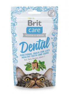 Brit Care Cat Snack Dental – 50 g