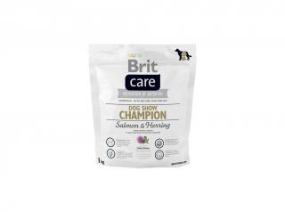 Brit Care Dog Show Champion 1 kg (losos + sleď)
