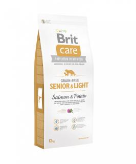 Brit Care Grain-free Senior&Light Losos & Brambor – 12 kg