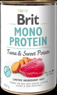 Brit Mono Protein Tuna & Sweet Potato - 400 g