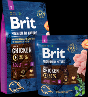 Brit Premium Dog by Nature Adult S 1 kg