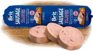 Brit Sausage Chicken & White Fish - 800 g