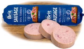Brit Sausage Turkey & Rice 800 g