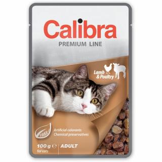 Calibra cat kapsička jehněčí a drůbeží kousky v omáčce - 100g