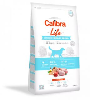 Calibra Dog Life Junior Medium Breed Chicken 2,5 kg
