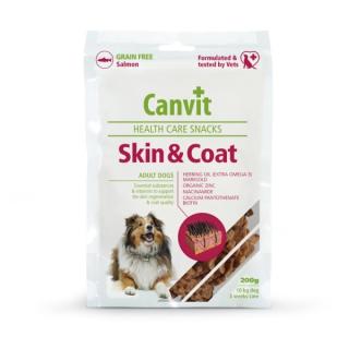 Canvit snacks Skin & Coat - 200 g EXP  Expirace 29. 12. 2022