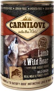 Carnilove Wild Meat Lamb & Wild Boar konzerva - 400 g