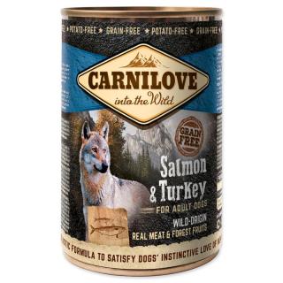 Carnilove Wild Meat Salmon & Turkey konzerva - 400 g
