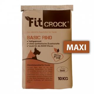 Fit-Crock Basic Hovězí Maxi - granule lisované za studena 10 kg