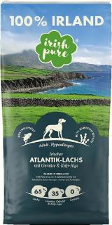 Irish Pure Adult Hypoallergenic Atlantik-Lachs losos se zeleninou a kelpou 1,5 kg