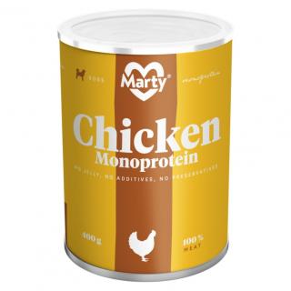 Konzerva MARTY Chicken Monoprotein 400 g  Expirace 11.3.2024
