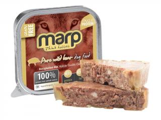 Marp Wild Boar vanička pro psy s divočákem 16x100 g