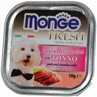 Monge Fresh - paštika a kousky s tuňákem - 100 g