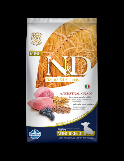 N&D LG DOG Puppy Mini Lamb & Blueberry 2,5 kg