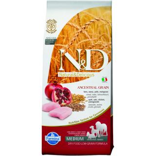 N&D Low Grain Adult Chicken & Pomegranate 12 kg