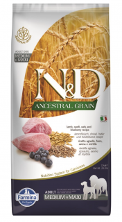 N&D Low Grain Adult Lamb & Blueberry - 12 kg
