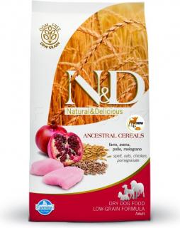N&D Low Grain Dog Adult Mini Chicken & Pomegranate 0,8 kg