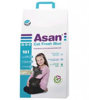 Podestýlka Asan cat Fresh blue - 10 l