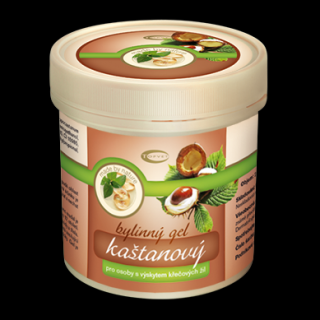 Topvet Kaštanový masážní gel 250 ml
