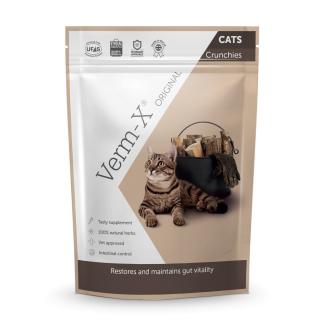 Verm-x přírodní granule pro kočky proti střevním parazitům 120 g