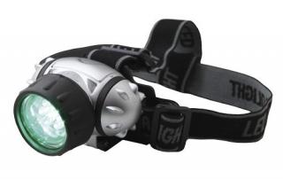 LED Headlight - čelovka zelená