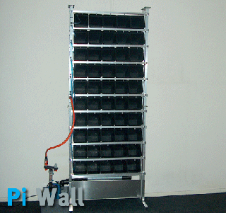 Pi Wall, vertical grow systém-50 rostlin