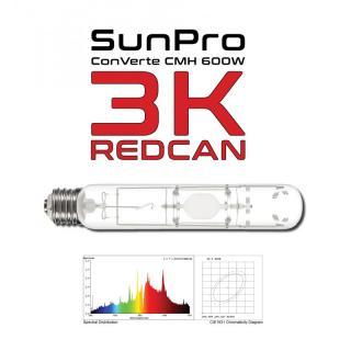 Výbojka SunPro ConVerte CMH 600W/E40/3K - RedCan