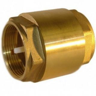 Zpětný ventil mosazný 3/4“ závit 20mm