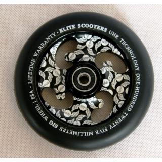 Elite Scooters UHR Sig 110 mm Wheel, Black Laser Etched / Black