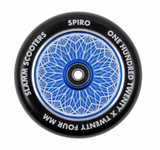 Slamm - Spiro Hollow Core Blue 120 mm kolečka (1ks)