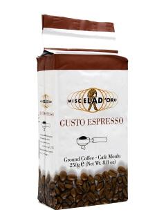 Miscela D´Oro mletá káva Gusto Espresso 250g